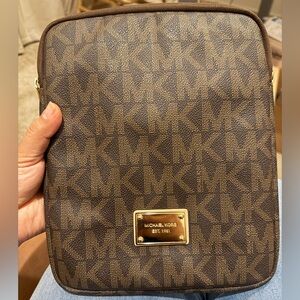 Michael Kors Dark Brown Tablet Sleeve